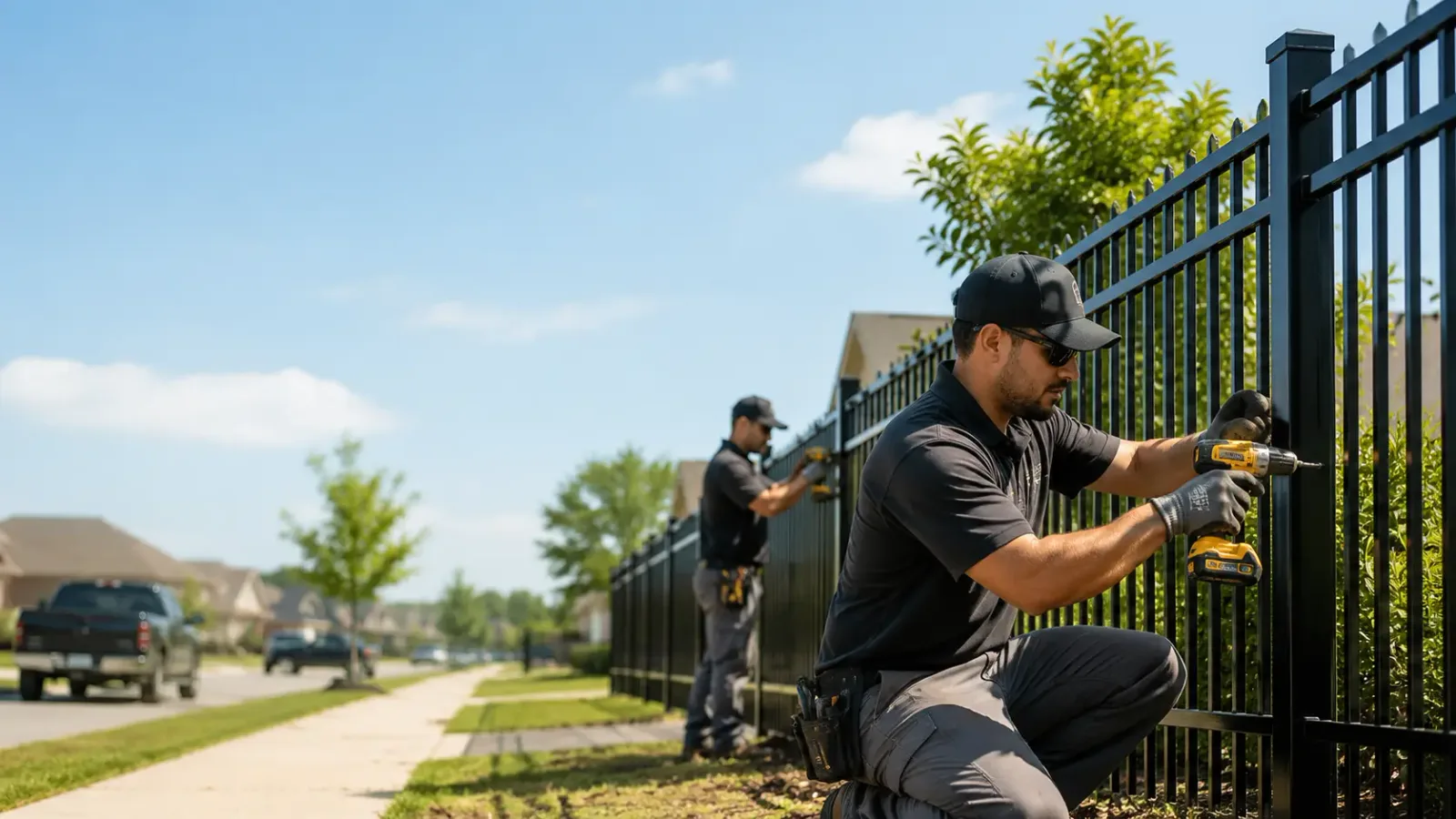 Metal Fence Installation in Jay, NY